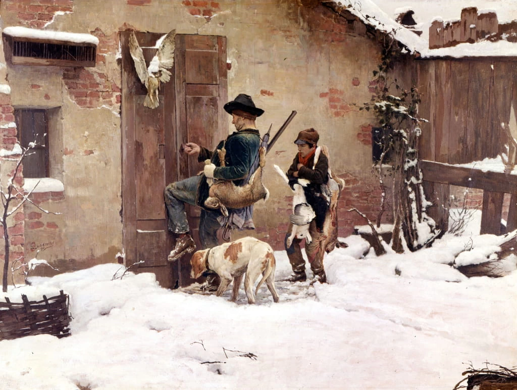 Ritorno dalla caccia - Galleria Nazionale d’Arte Moderna, Roma
